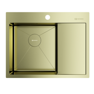 Мойка кухонная Omoikiri Akisame 65 левая Золото светлое 4973083