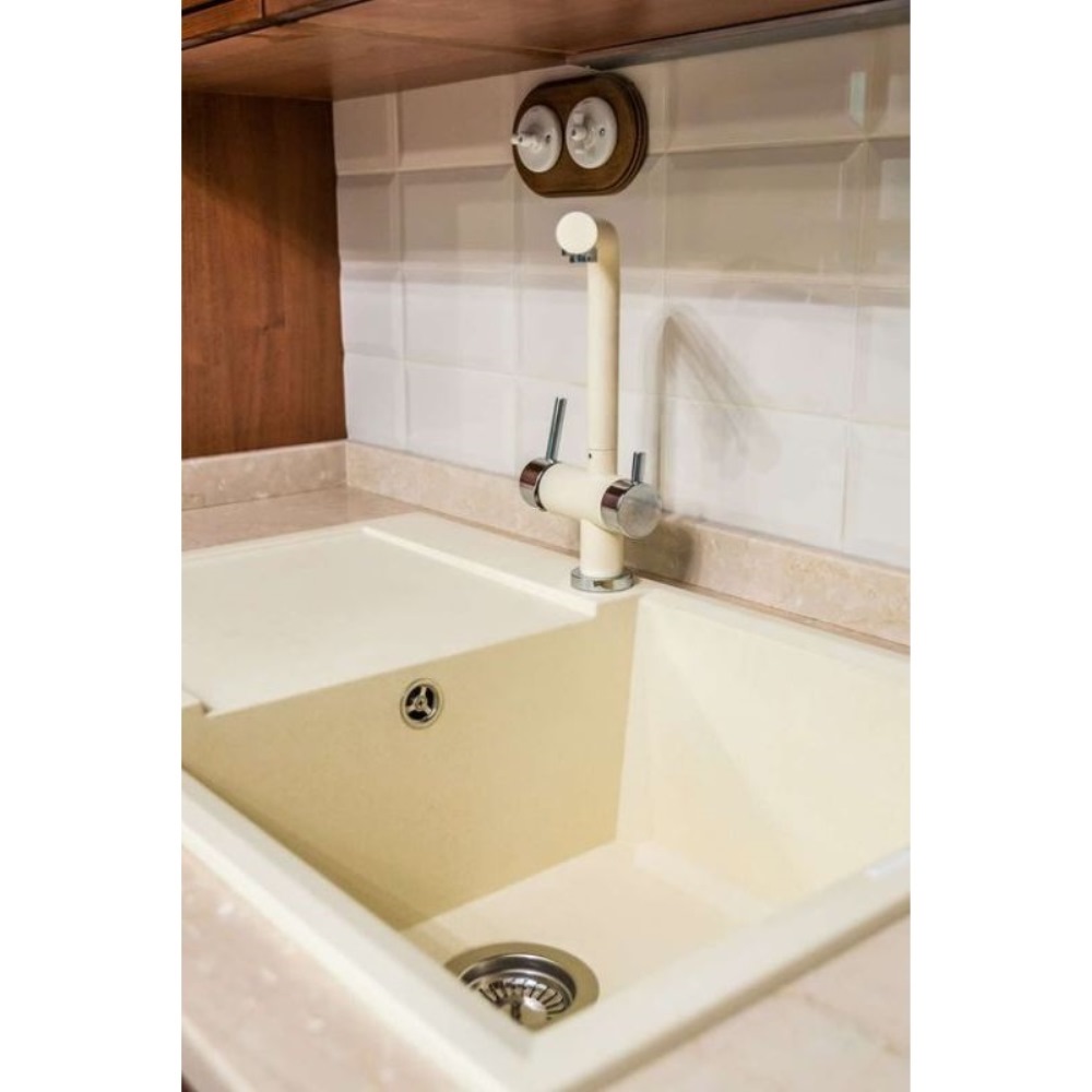 Мойка кухонная Omoikiri Sakaime 78 Черный матовый 4993111 — изображение 3