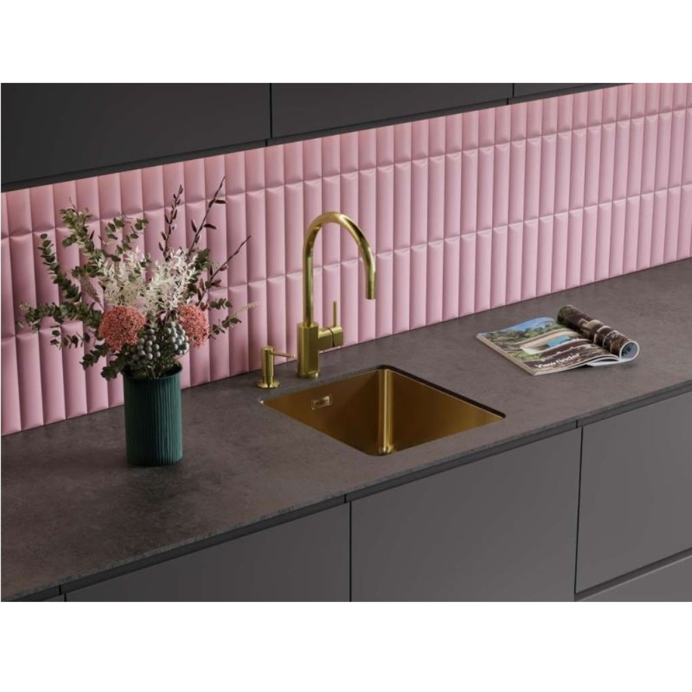 Мойка кухонная Omoikiri Tadzava 39 Золото светлое 4993262 — изображение 2