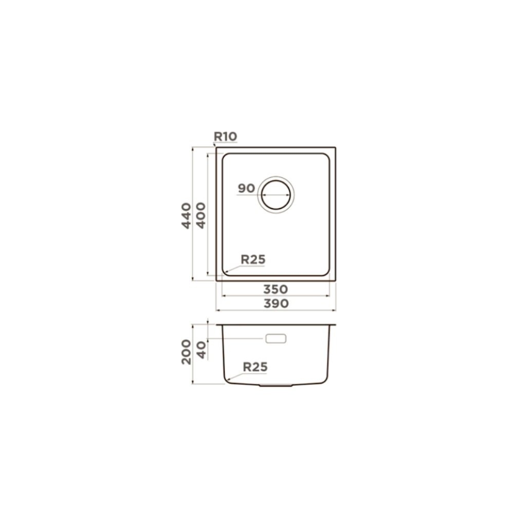 Мойка кухонная Omoikiri Tadzava 39 Золото светлое 4993262 — изображение 4