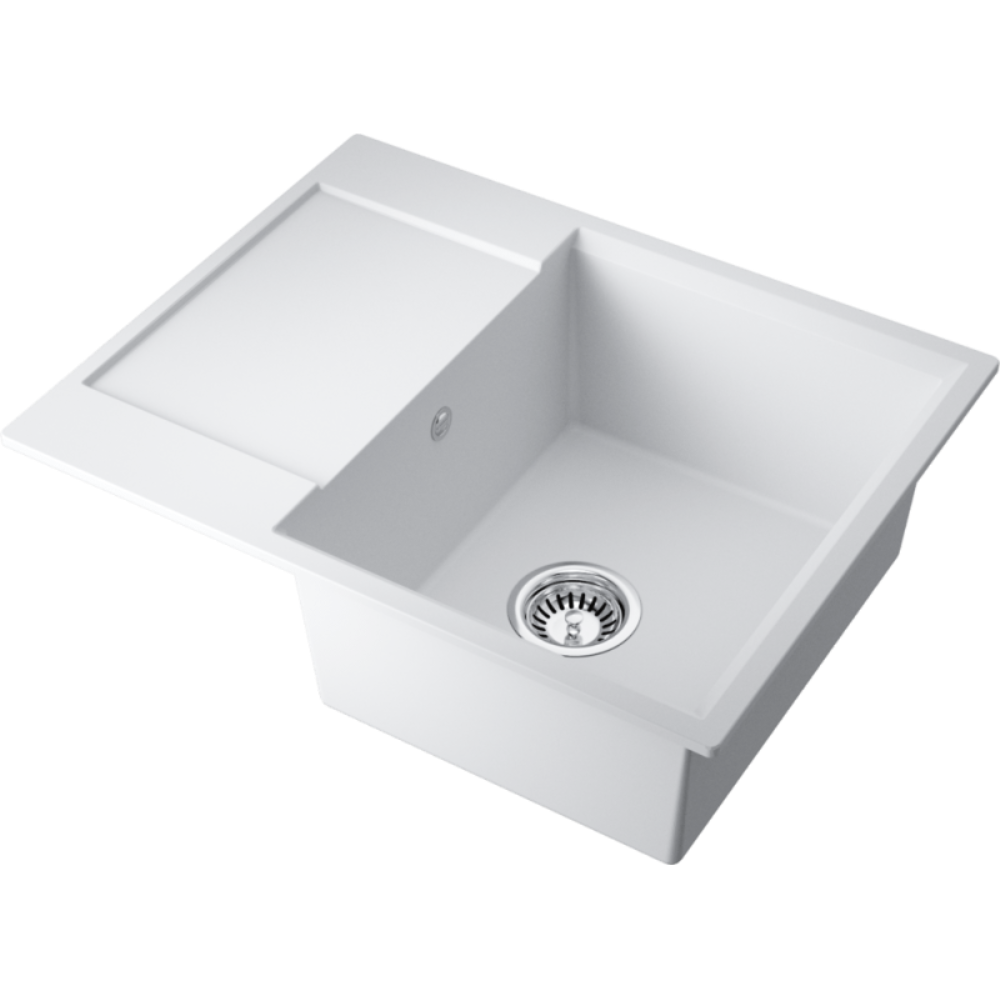 Мойка кухонная Omoikiri Daisen 65 Белый матовый 4993514 — изображение 2
