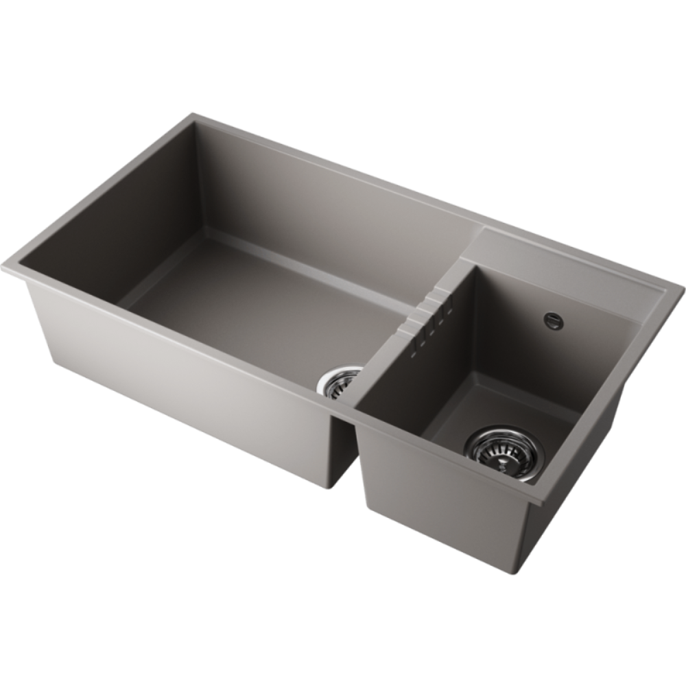 Мойка кухонная Omoikiri Tedori 85 Серый матовый 4993542 — изображение 2