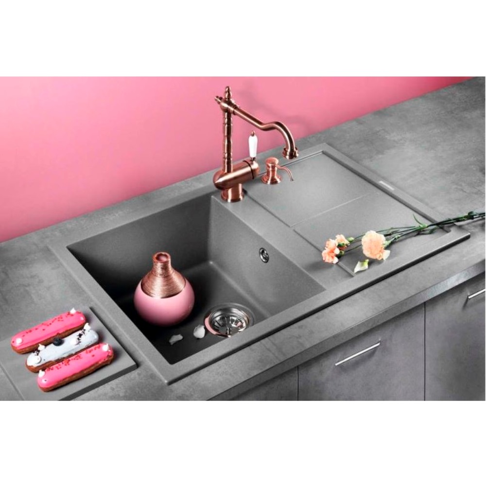 Мойка кухонная Omoikiri Sumi 79 Платина 4993667 — изображение 3