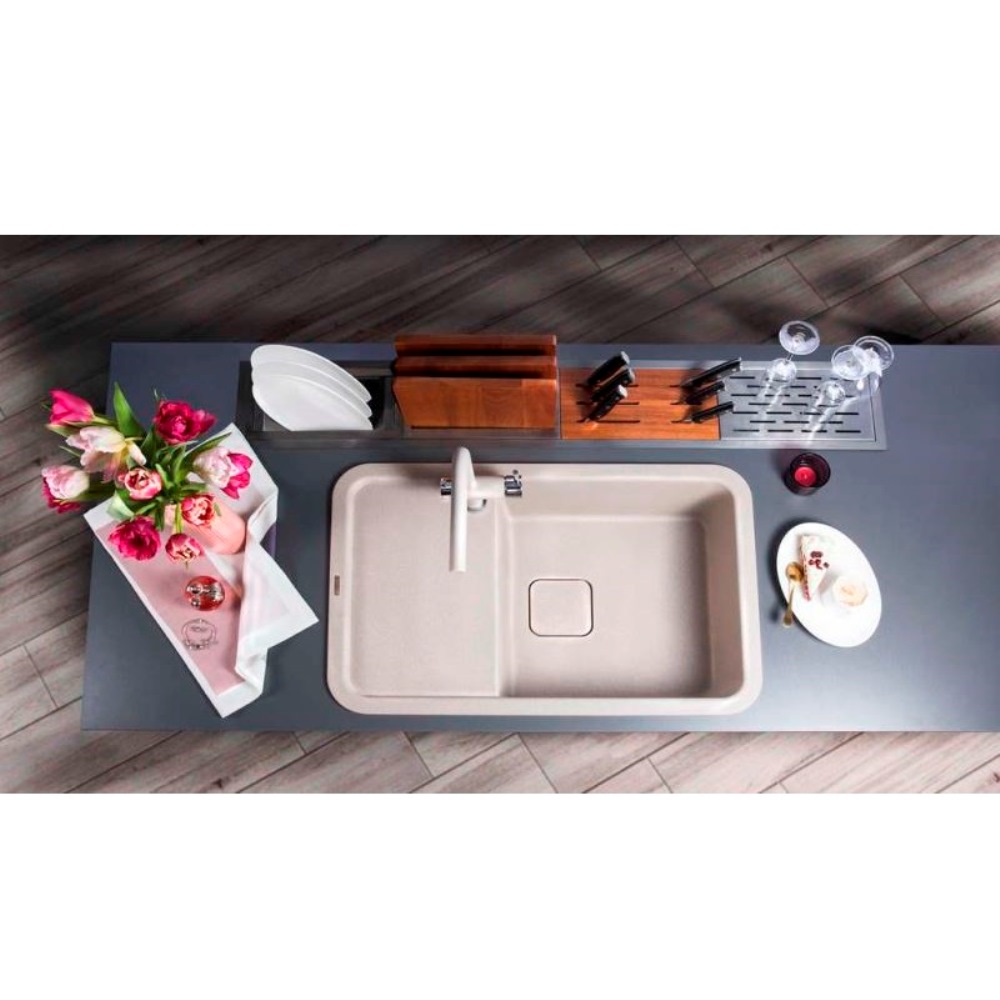 Мойка кухонная Omoikiri Tasogare 78 Темный шоколад 4993749 — изображение 3