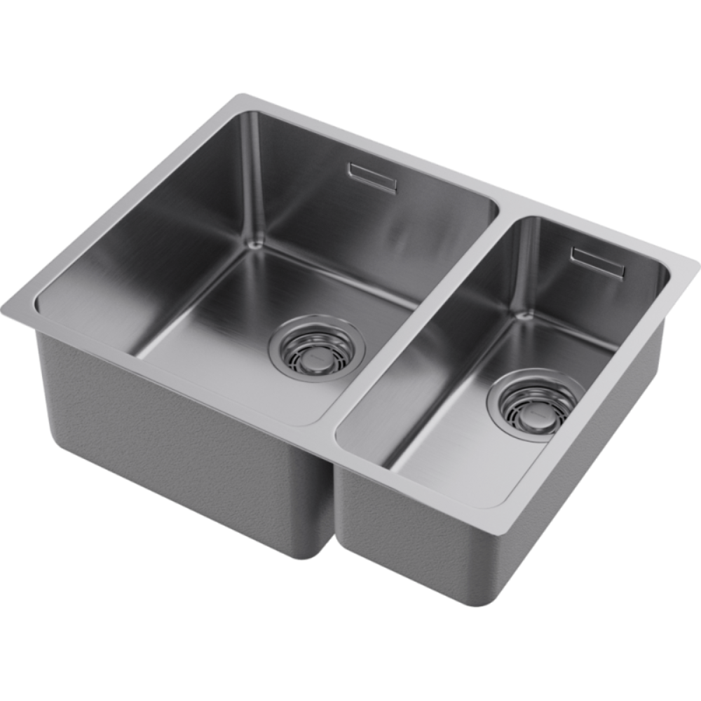 Мойка кухонная Omoikiri Tadzava левая 58 Хром 4993774 — изображение 2