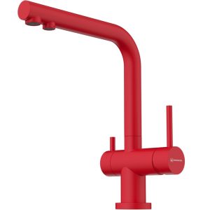 Смеситель для кухни Omoikiri Nagano Красный матовый 4994434