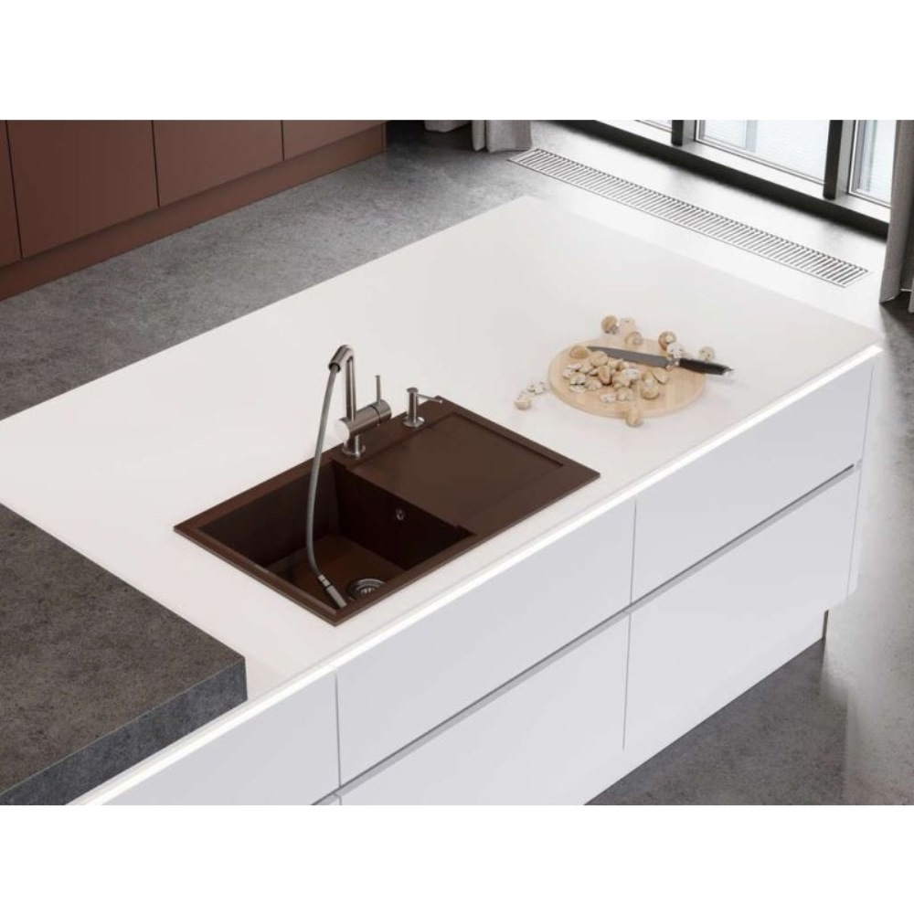 Мойка кухонная Omoikiri Sakaime 79 Эспрессо 4997227 — изображение 2